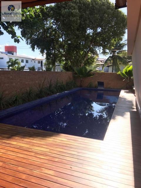 Casa à venda em Camaçari, Guarajuba (Monte Gordo), com 5 suítes, com 378 m², Condomínio Paraíso