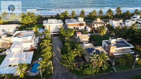 Casa à venda em Camaçari, Guarajuba (Monte Gordo), com 4 suítes, com 210 m², Condomínio Paraíso