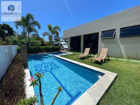 Casa à venda em Camaçari, Guarajuba (Monte Gordo), com 3 quartos, com 180 m², Paraíso dos Lagos
